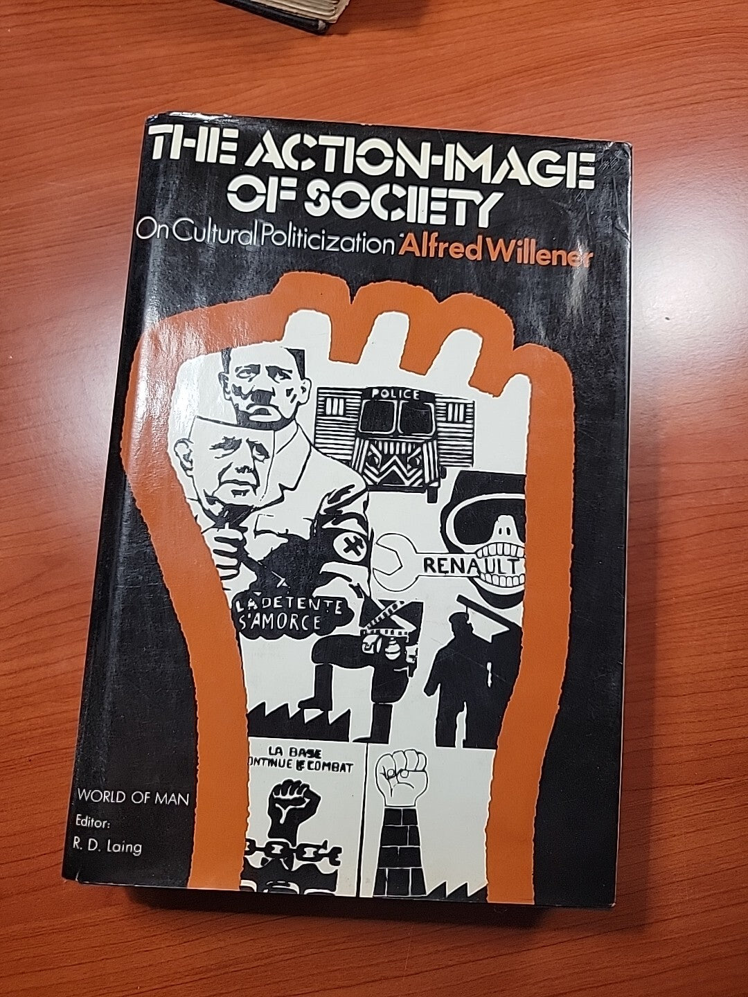 1968 France Student Revolt Sociology Book The Action-Image Of Society Willener