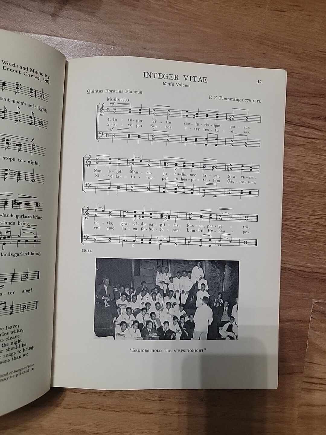 1915 Carmina Princetonia Princeton Song Book 25th Edition G Schirmer Boston 1940