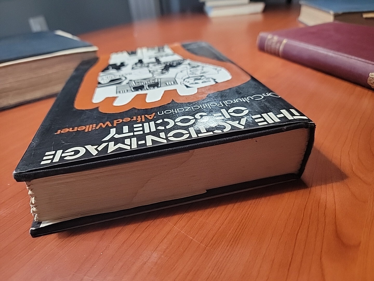 1968 France Student Revolt Sociology Book The Action-Image Of Society Willener